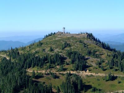 Looking N to Fairview Peak