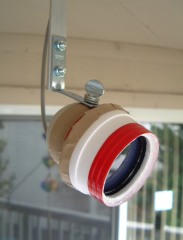 QuickCam mounted horizontally